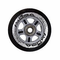 Sestava černých PU koleček 84x24 + ložiska ABEC9 NILS EXTREME