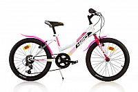 Dino bikes 420D bílo růžová 20" 2022 juniorské kolo
